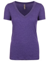 Next Level Women's Triblend Deep V-Neck T-Shirt Next Level