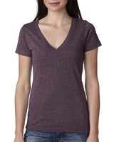 Next Level Women's Triblend Deep V-Neck T-Shirt Next Level