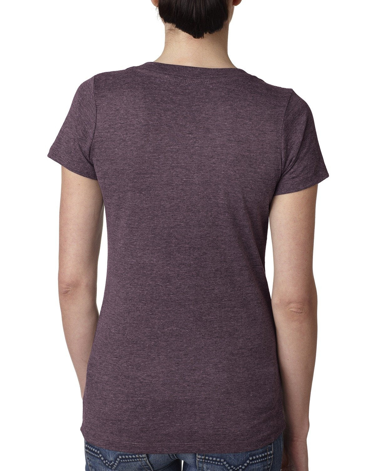 Next Level Women's Triblend Deep V-Neck T-Shirt Next Level