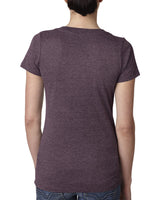 Next Level Women's Triblend Deep V-Neck T-Shirt Next Level
