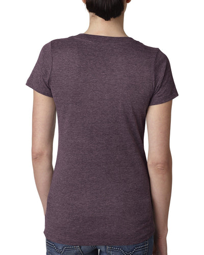 Next Level Women's Triblend Deep V-Neck