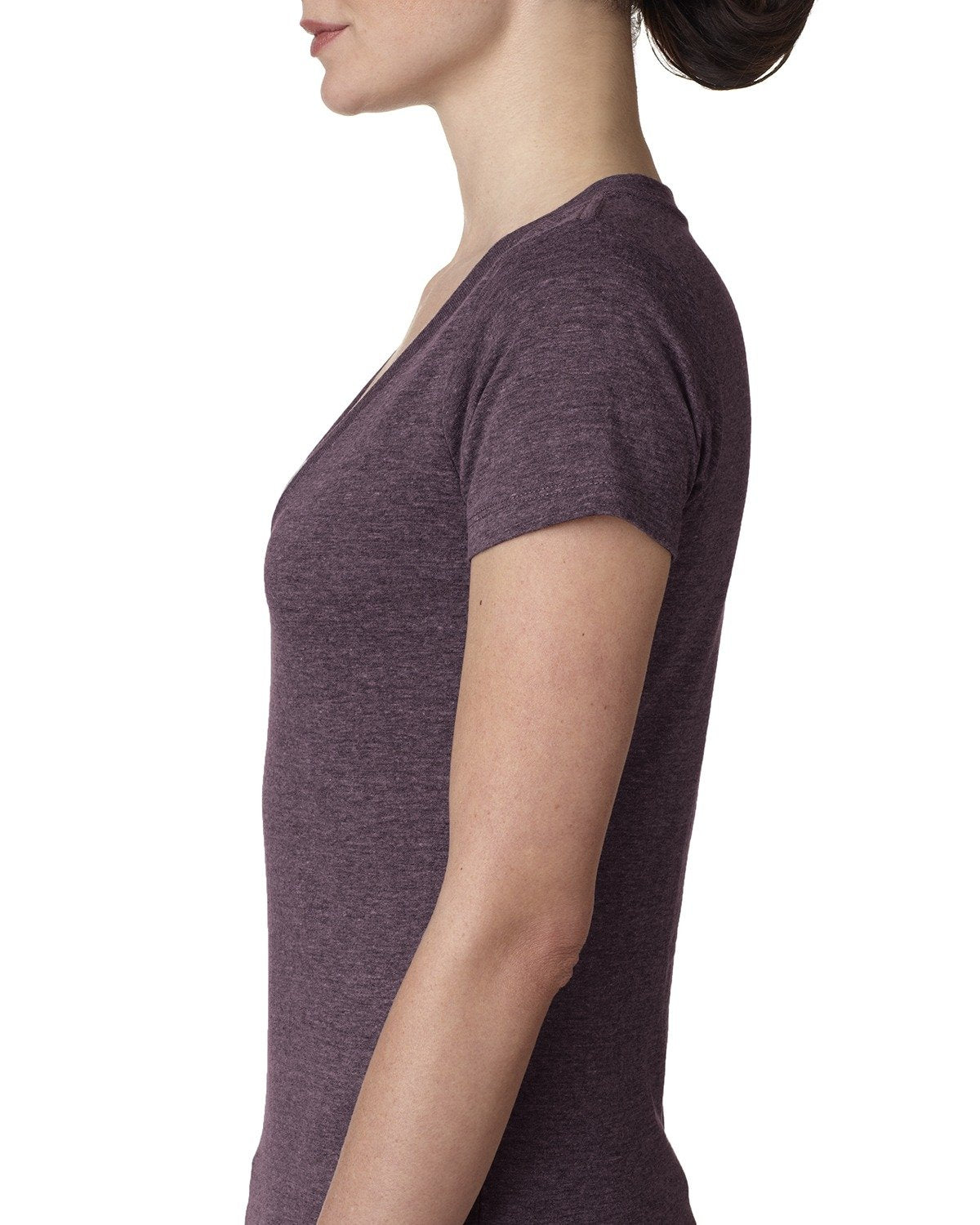 Next Level Women's Triblend Deep V-Neck T-Shirt Next Level