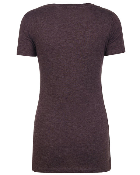 Next Level Women's Triblend Deep V-Neck T-Shirt Next Level