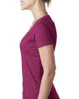 Next Level Women's Deep V-Neck T-Shirt