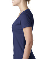 Next Level Women's Deep V-Neck T-Shirt
