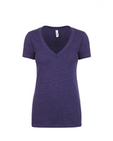 Next Level Women's Deep V-Neck T-Shirt