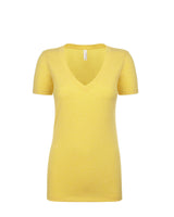Next Level Women's Deep V-Neck T-Shirt