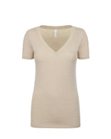 Next Level Women's Deep V-Neck T-Shirt
