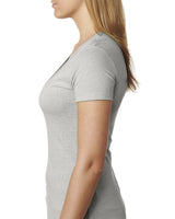 Next Level Women's Deep V-Neck T-Shirt