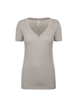 Next Level Women's Deep V-Neck T-Shirt