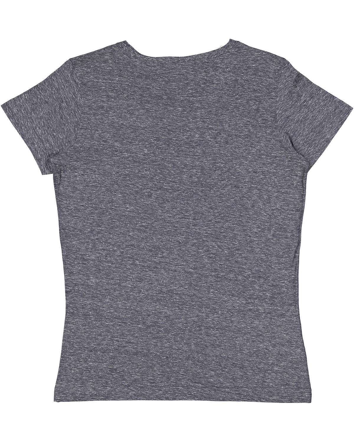 LAT Ladies' V-Neck Harborside Melange Jersey T-Shirt LAT