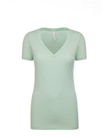 Next Level Women's Deep V-Neck T-Shirt