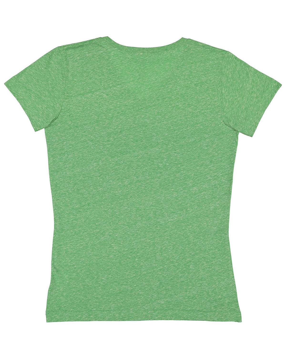 LAT Ladies' V-Neck Harborside Melange Jersey T-Shirt LAT