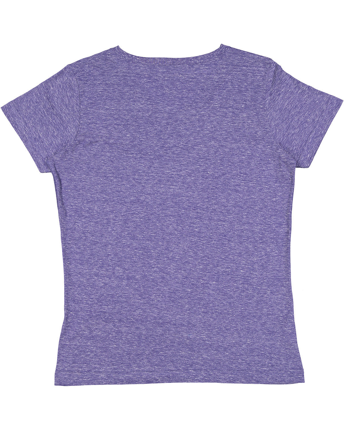 LAT Ladies' V-Neck Harborside Melange Jersey T-Shirt LAT