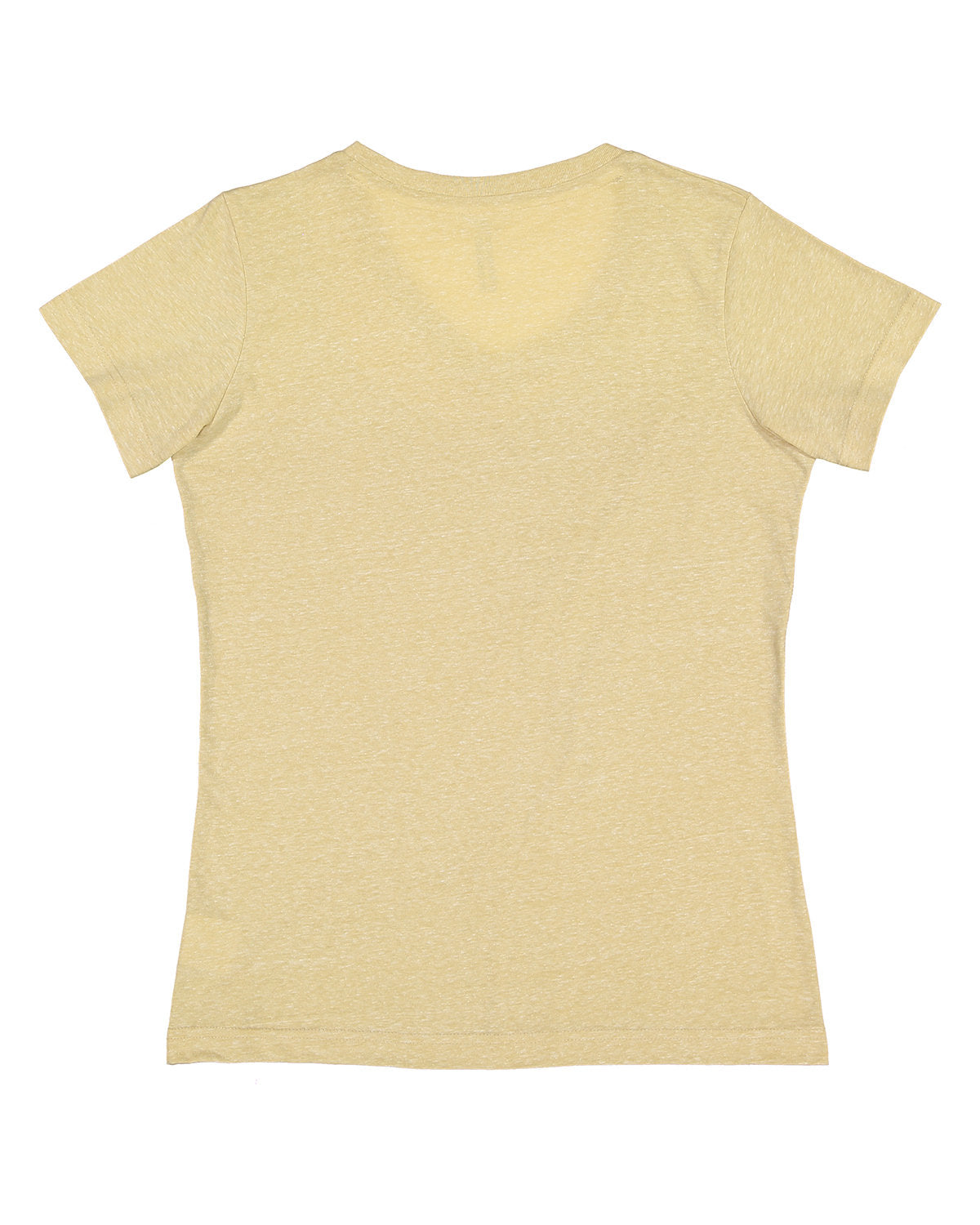 LAT Ladies' V-Neck Harborside Melange Jersey T-Shirt LAT