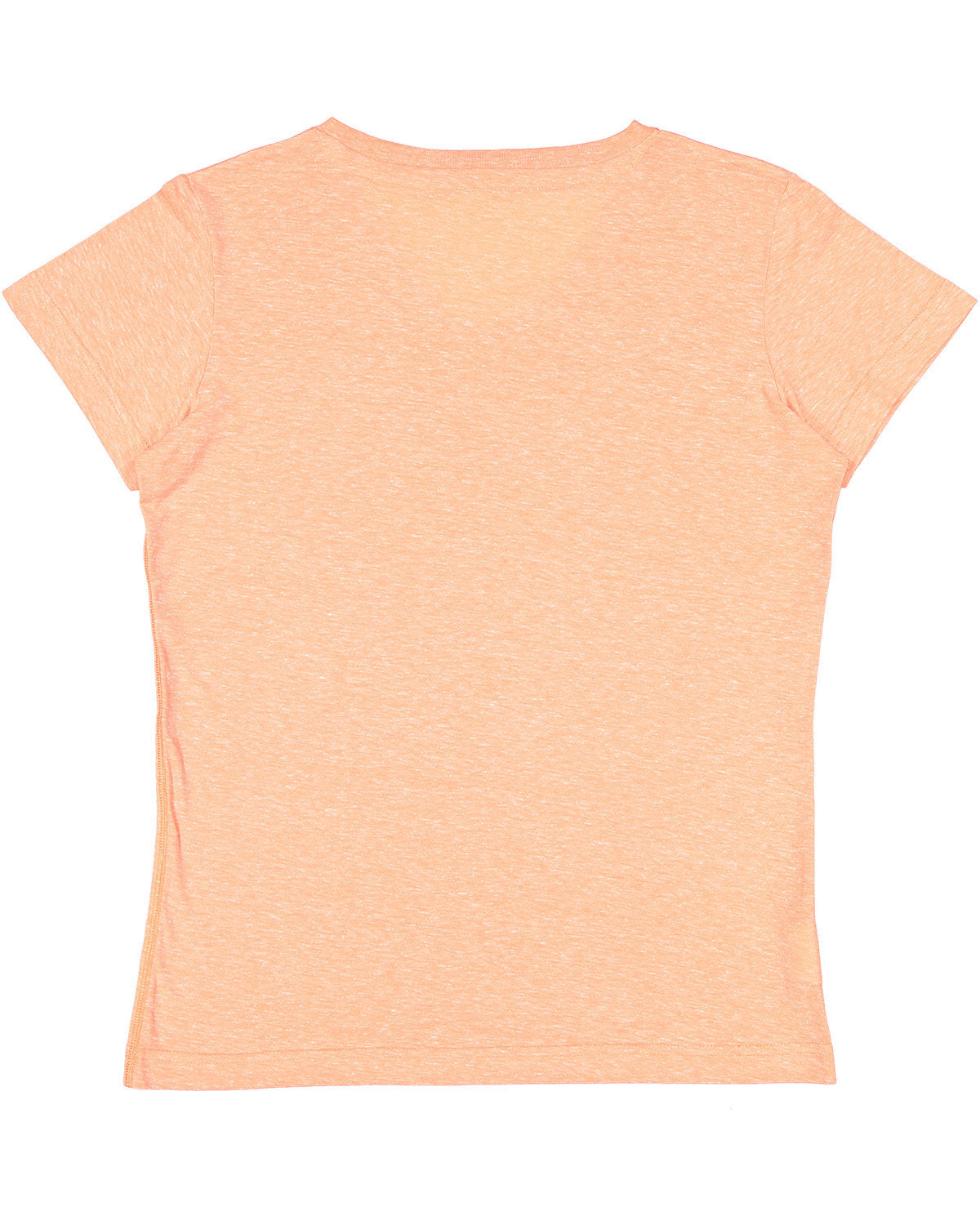 LAT Ladies' V-Neck Harborside Melange Jersey T-Shirt LAT