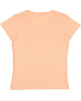 LAT Ladies' V-Neck Harborside Melange Jersey T-Shirt LAT