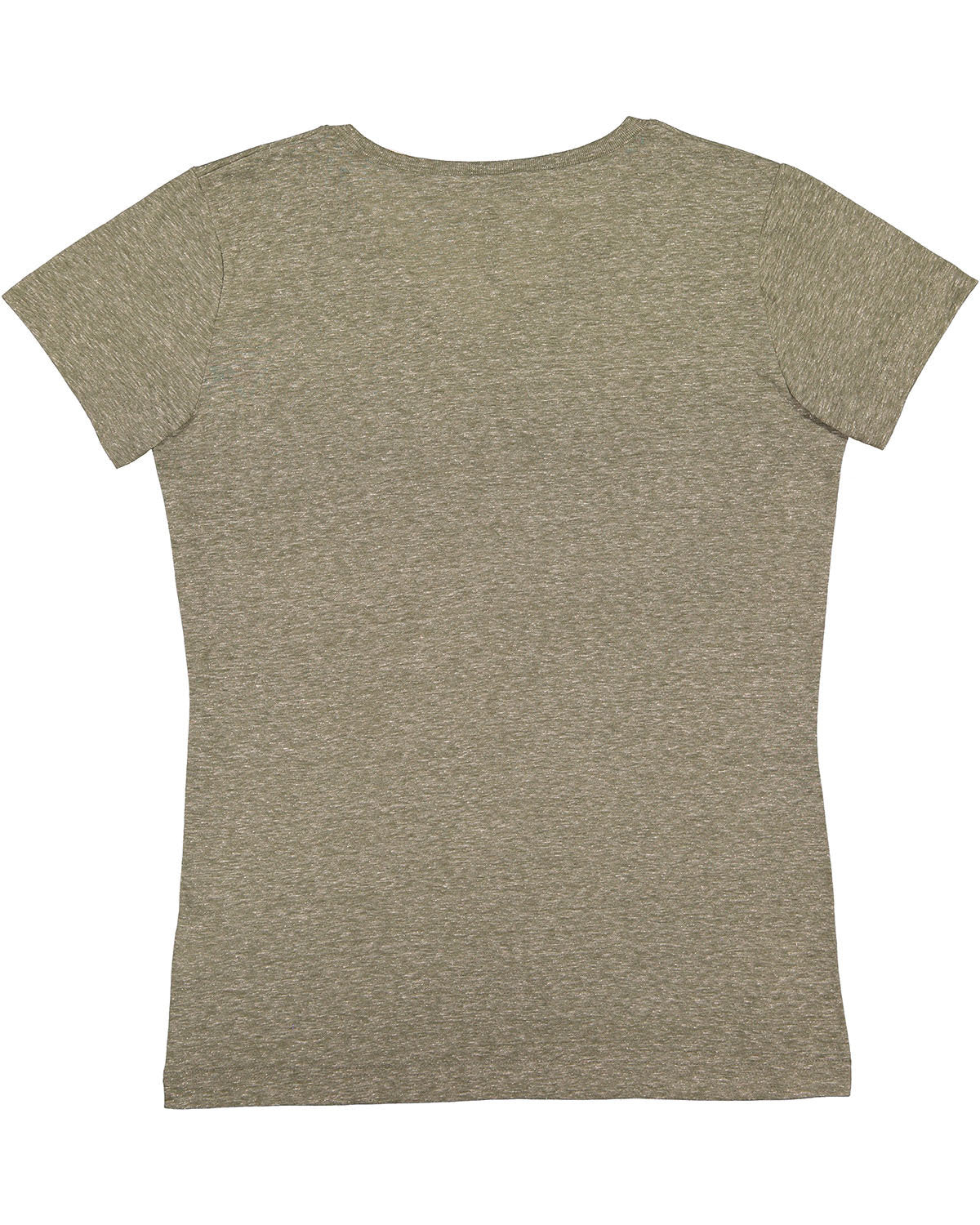 LAT Ladies' V-Neck Harborside Melange Jersey T-Shirt LAT