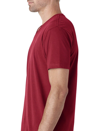 Next Level Apparel Men's Sueded V-Neck T-Shirt