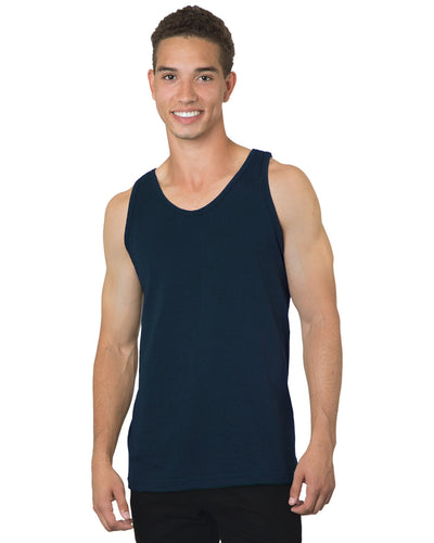 Bayside Men's 100% Cotton Tank Top