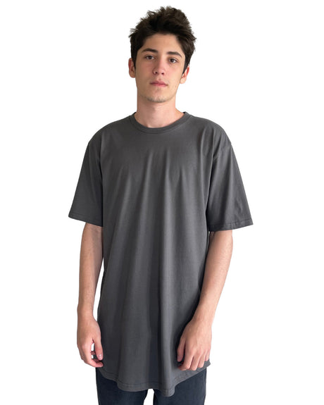 Next Level Apparel Men's Cotton Long Body Crew Next Level Apparel