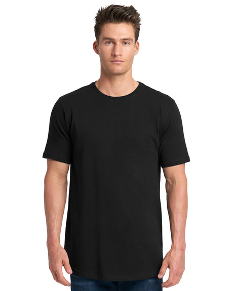 Next Level Apparel Men's Cotton Long Body Crew Next Level Apparel