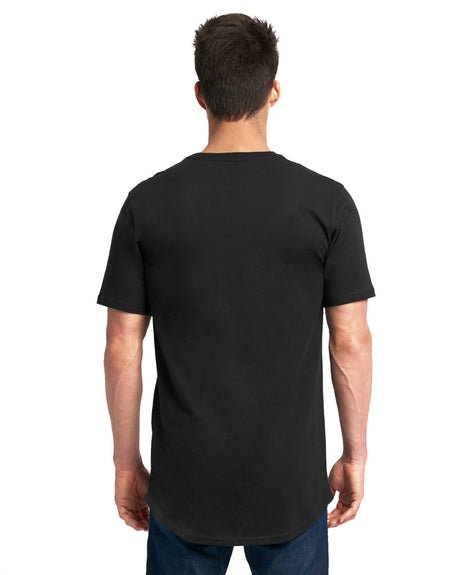 Next Level Apparel Men's Cotton Long Body Crew Next Level Apparel