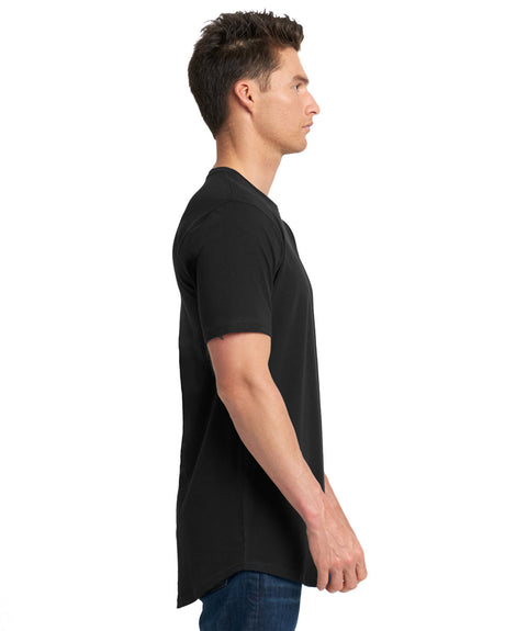Next Level Apparel Men's Cotton Long Body Crew Next Level Apparel
