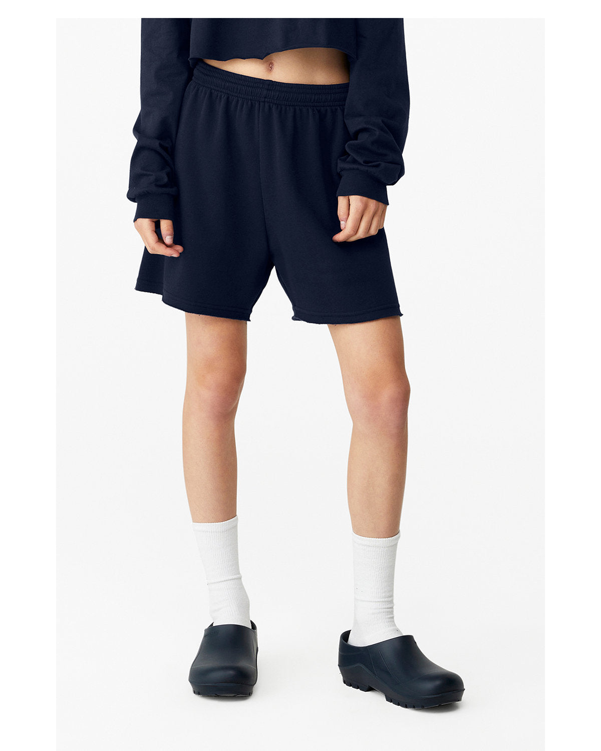 BELLA + CANVAS Ladies' Cutoff Sweat Short
