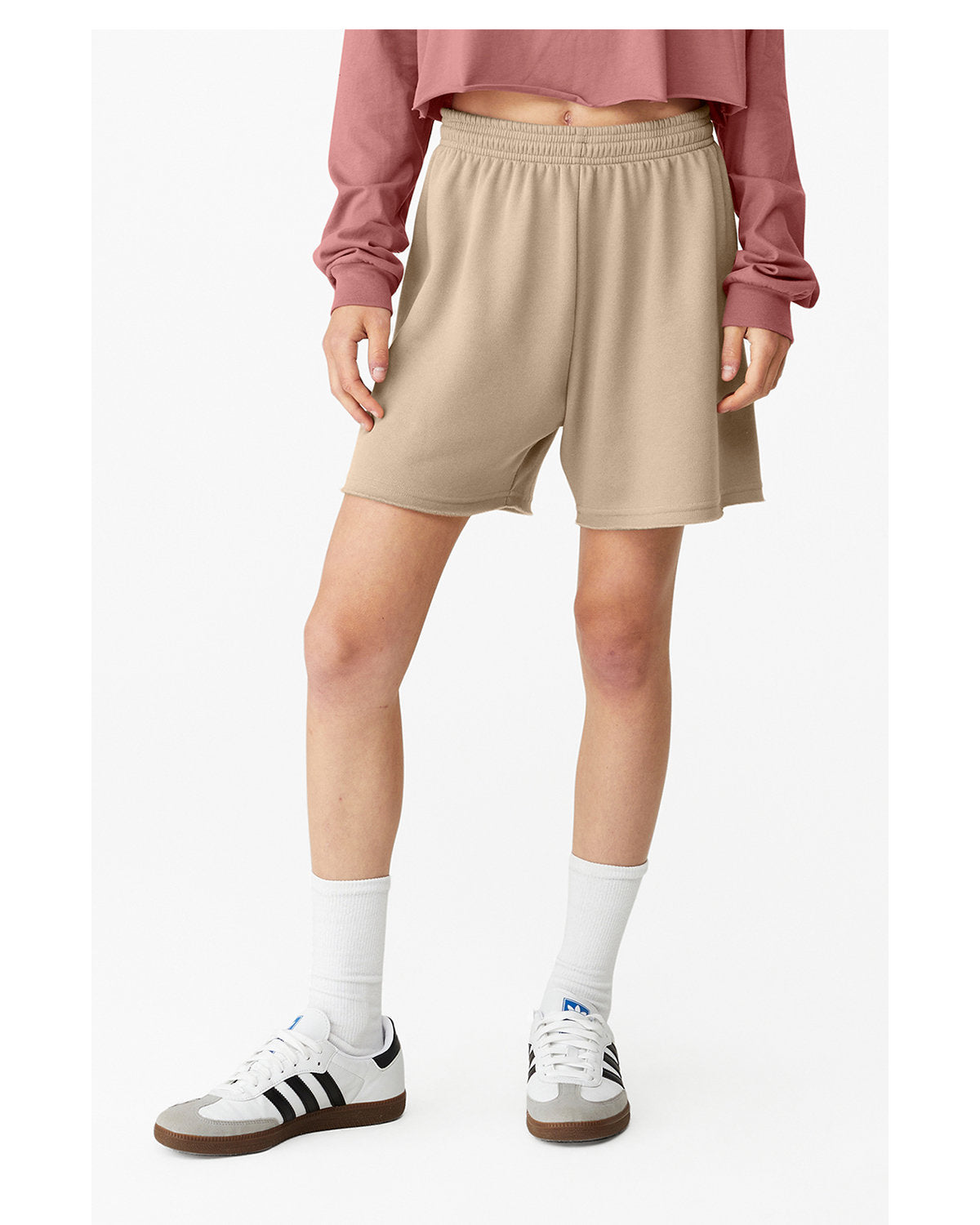 BELLA + CANVAS Ladies' Cutoff Sweat Short
