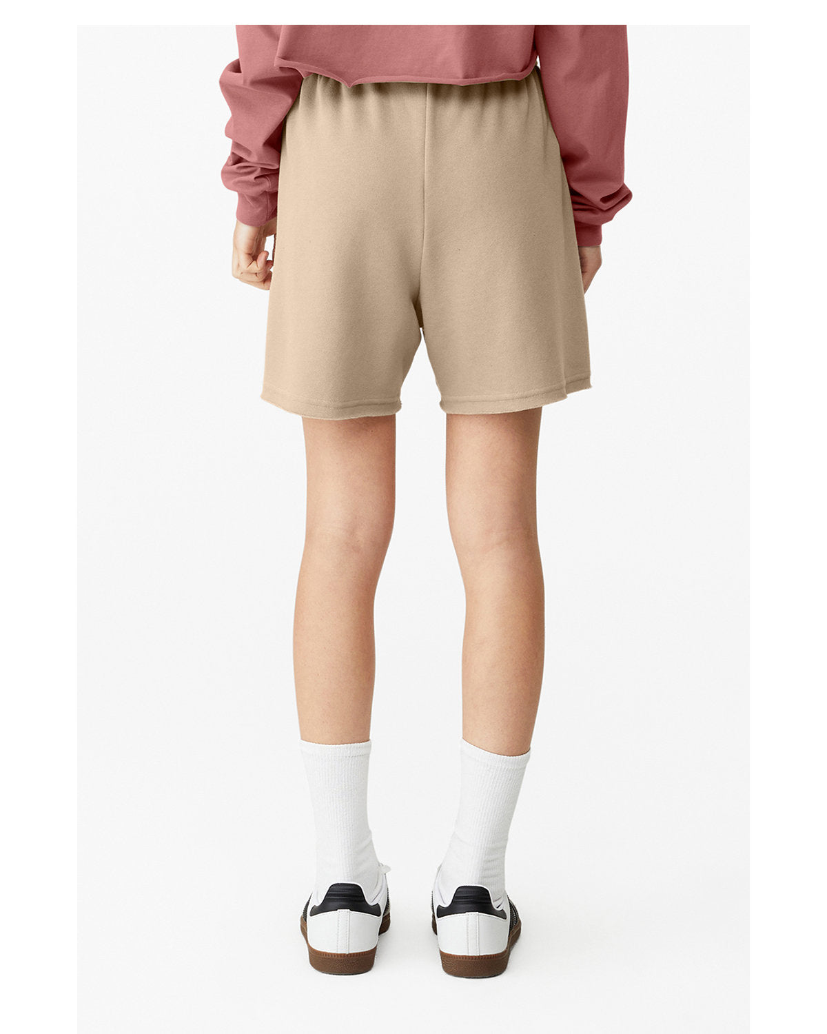 BELLA + CANVAS Ladies' Cutoff Sweat Short