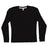 LAT Women's Baby Rib Pajama Long Sleeve Top LAT