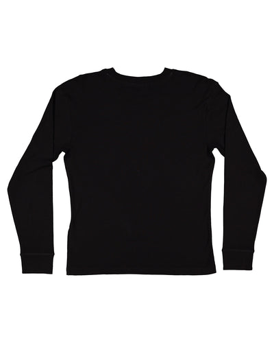 LAT Women's Baby Rib Pajama Long Sleeve Top