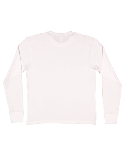 LAT Women's Baby Rib Pajama Long Sleeve Top