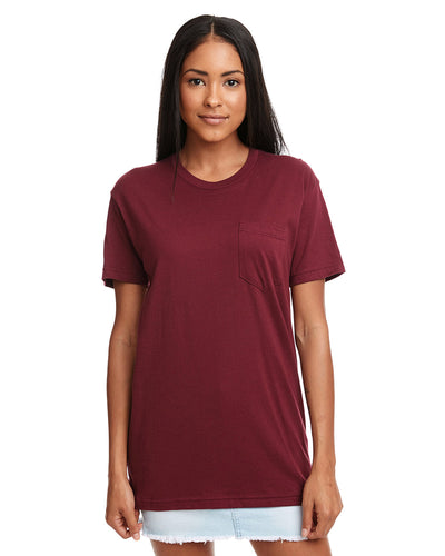 Next Level Women's Cotton Pocket Crew