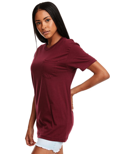 Next Level Women's Cotton Pocket Crew
