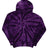 Dyenomite Men's Cyclone Hooded Tye-Dye Sweatshirt Dyenomite