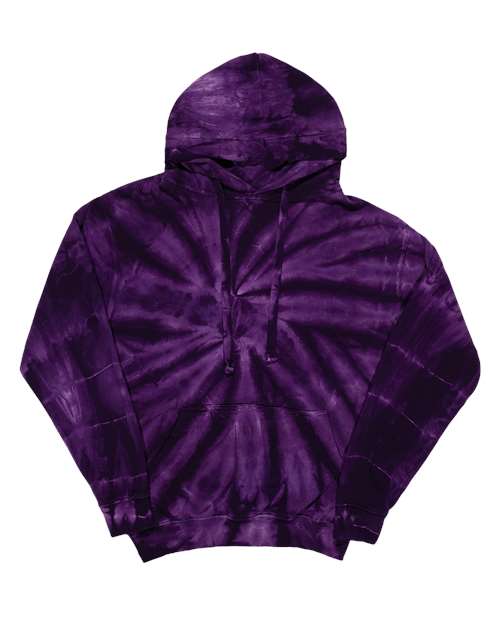 Dyenomite Men's Cyclone Hooded Tye-Dye Sweatshirt Dyenomite