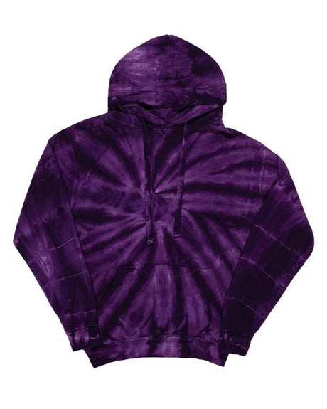 Dyenomite Men's Cyclone Hooded Tye-Dye Sweatshirt Dyenomite