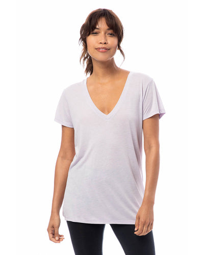 Alternative Ladies' Slinky-Jersey V-Neck T-Shirt