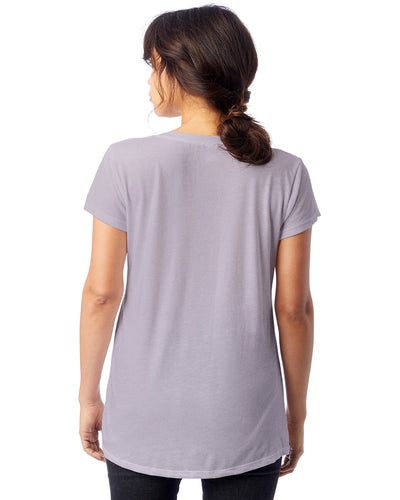 Alternative Ladies' Slinky-Jersey V-Neck T-Shirt