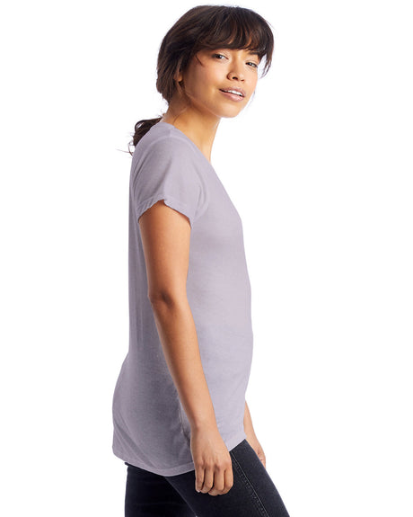 Alternative Ladies' Slinky-Jersey V-Neck T-Shirt Alternative