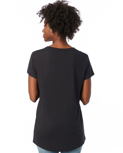 Alternative Ladies' Slinky-Jersey V-Neck T-Shirt