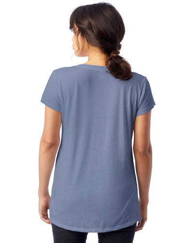 Alternative Ladies' Slinky-Jersey V-Neck T-Shirt