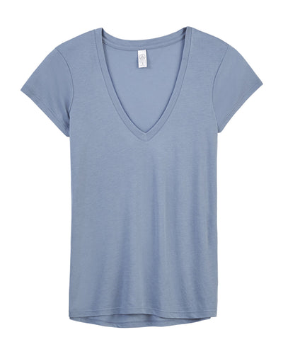 Alternative Ladies' Slinky-Jersey V-Neck T-Shirt