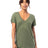 Alternative Ladies' Slinky-Jersey V-Neck T-Shirt Alternative