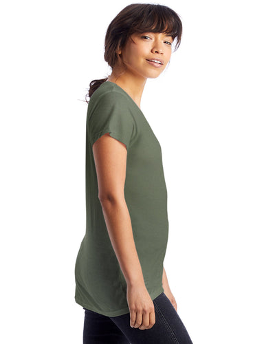 Alternative Ladies' Slinky-Jersey V-Neck T-Shirt