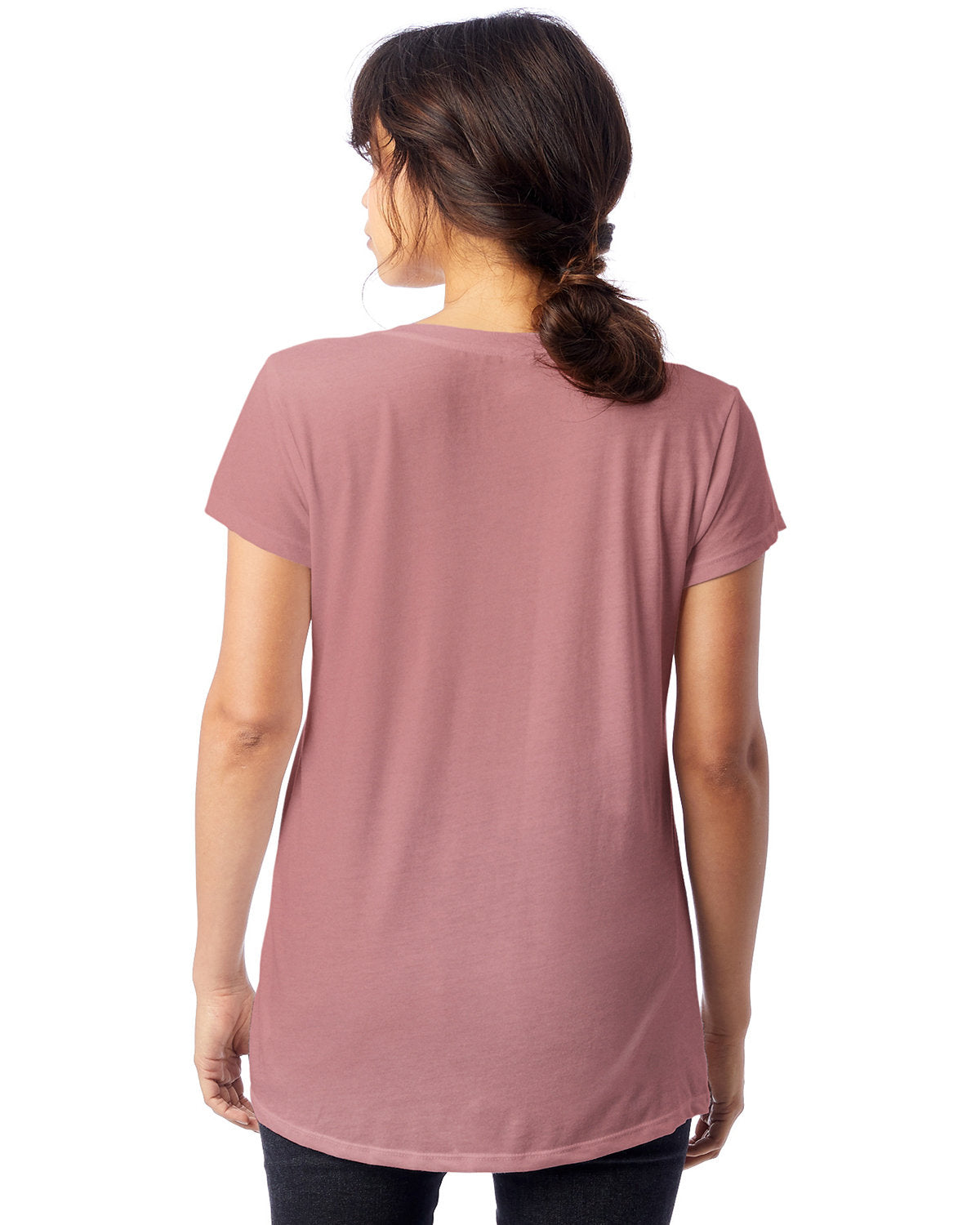 Alternative Ladies' Slinky-Jersey V-Neck T-Shirt Alternative