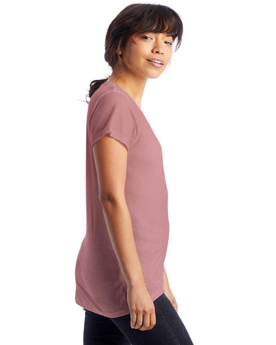 Alternative Ladies' Slinky-Jersey V-Neck T-Shirt