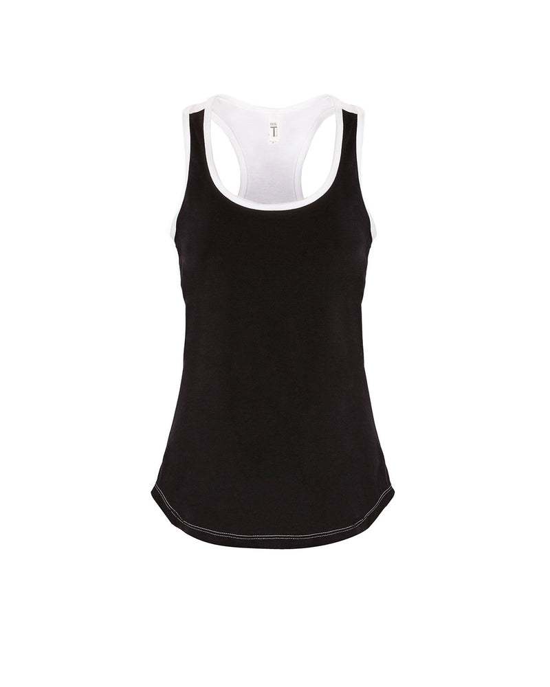 Next Level Ladies Ideal Colorblock Racerback Tank